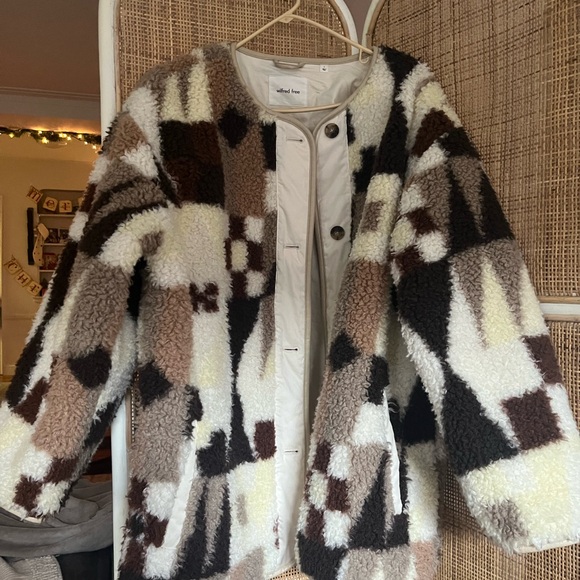 Wilfred Free Aritzia sherpa fleece jacket - Picture 5 of 8